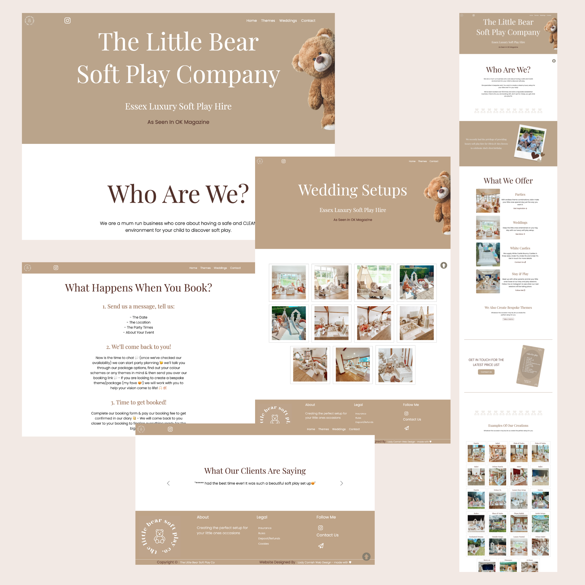 images of the little bear soft play company website